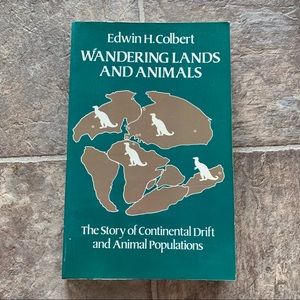 Wandering Lands And Animals Paperback Book // Continental Drifts & Populations
